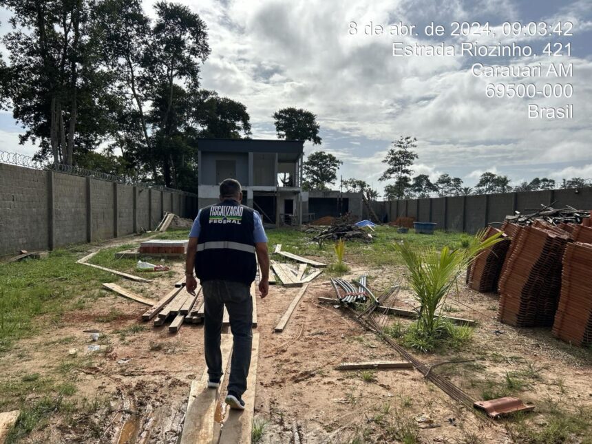 Fiscalização no município de Carauari – CREA-AM