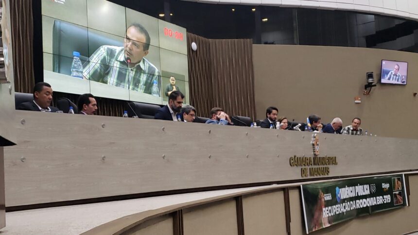 GT Rodovias participa de Audiência Pública na CMM sobre a BR-319 – CREA-AM