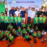 Prefeito David Almeida abre ano letivo de 2026 na zona ribeirinha