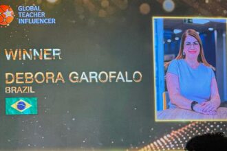 Brasileira Débora Garofalo é eleita professora mais influente do mundo