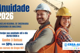 Profissionais em dia com a anuidade 2026 garantem três bolsas de estudo com 50% de desconto