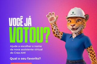 Crea-AM lança assistente virtual e abre votação para escolha do nome; veja como votar
