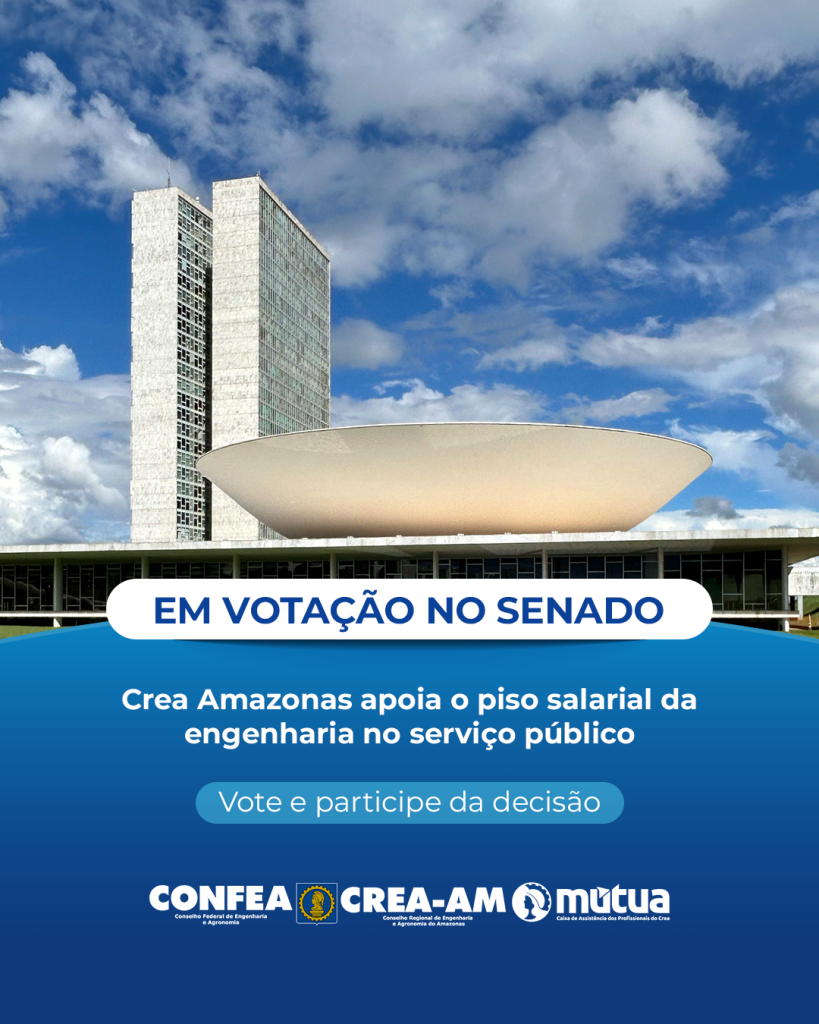 Piso salarial da engenharia no serviço público está em votação no Senado