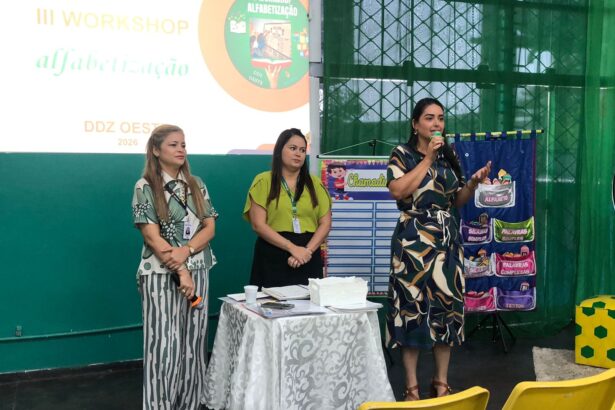 Professores alfabetizadores da Prefeitura de Manaus participam do ‘3º Workshop de Alfabetização’