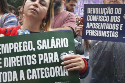 Professores da rede de SP fazem paralisação nesta quinta e sexta-feira