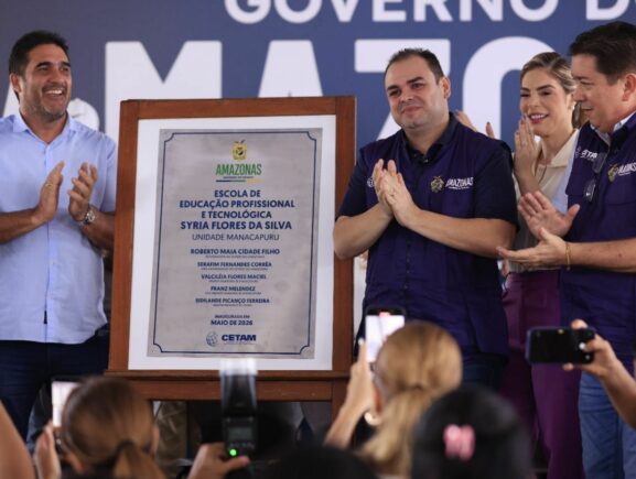 Governador Roberto Cidade inaugura nova unidade do Cetam em Manacapuru