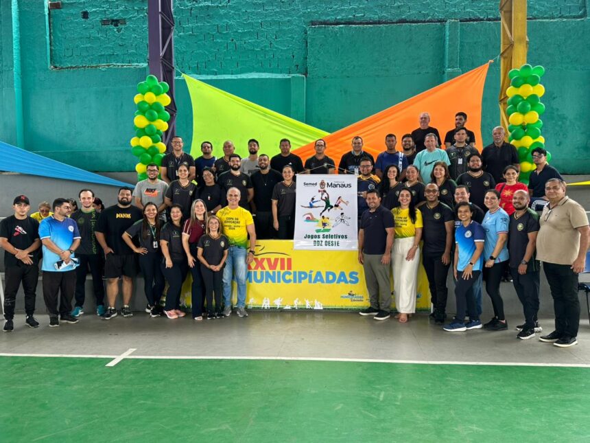 Prefeitura de Manaus inicia seletivas para 27ª Municipíadas da DDZ Oeste