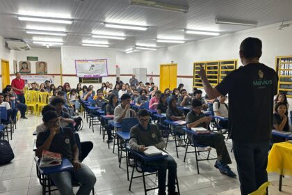 Prefeitura de Manaus realiza 2ª etapa do ‘Medalhei Manaus’ com revisão para a prova da Olimpíada de Matemática