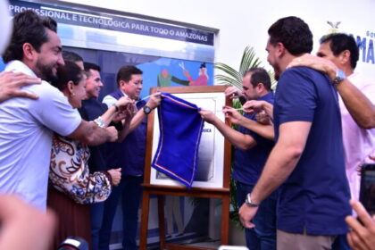 Governo do Amazonas inaugura 7ª escola do Cetam em Manaus e lança edital para cursos presenciais na unidade