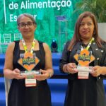 Manipuladoras de alimentos da rede municipal de ensino recebem prêmio nacional da Alimentação Escolar do FNDE