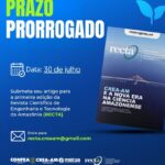 Crea-AM prorroga prazo para submissão de artigos da primeira edição da RECTA