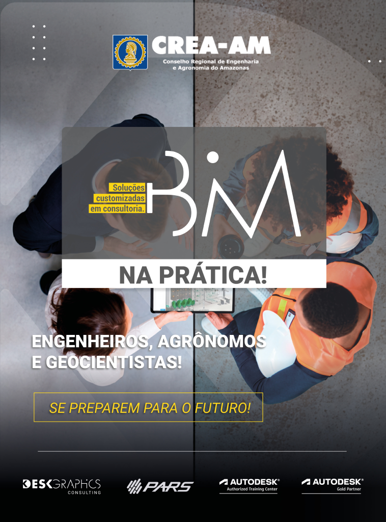 Crea Amazonas e Deskgraphics firmam parceria para ampliar acesso à capacitação e tecnologias voltadas à Engenharia