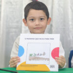 Alunos da educação infantil lançam livro sobre a Amazônia 