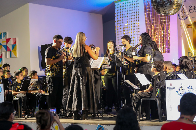 Grupo de flauta doce ‘Os Sopraninos’ do Centro de Artes da Prefeitura de Manaus comemora 10 anos com concerto na zona Leste