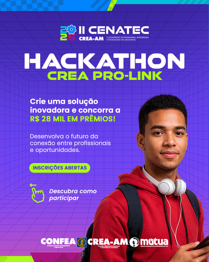 Inscrições para o Desafio Crea Pro-Link seguem abertas até este domingo (16)