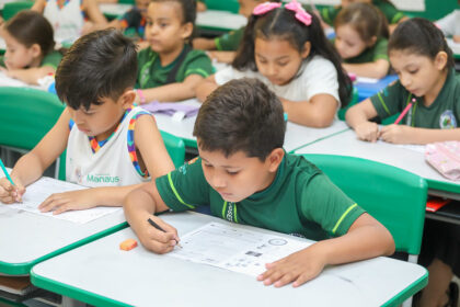 Manaus registra participação inédita de 63 escolas municipais na 5ª OBMEP Mirim 