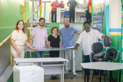 Prefeitura de Manaus equipa escola no Japiim com novos itens mobiliários e beneficia quase 1,5 mil alunos